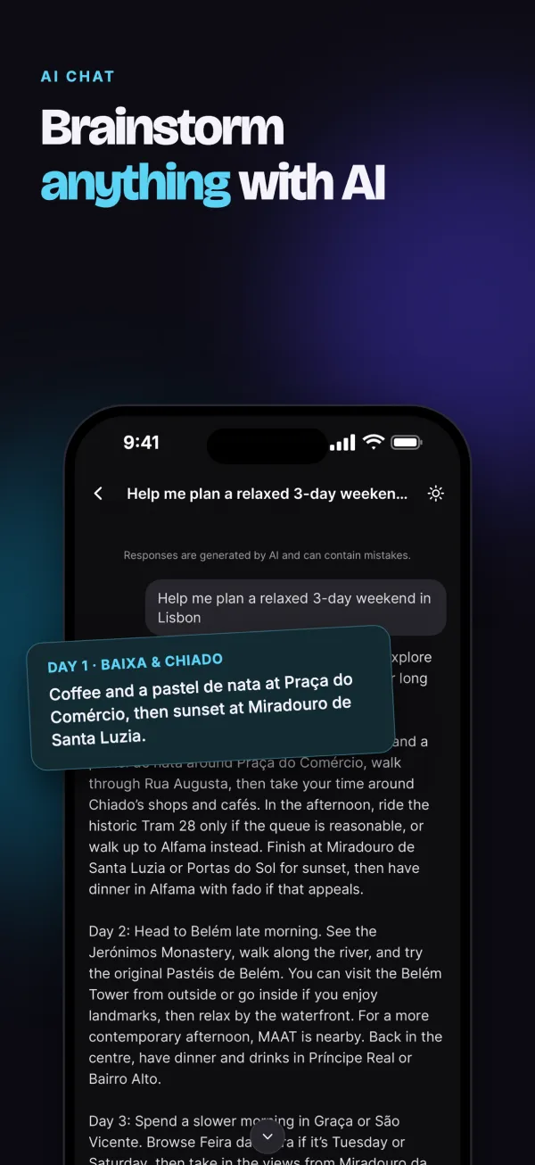 AI chat